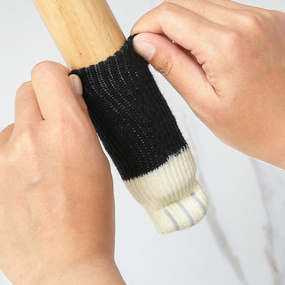 Dupla espessada cadeira pé capa de mesa cadeira pé capa silenciosa resistente ao desgaste fezes perna pé mesa perna deco