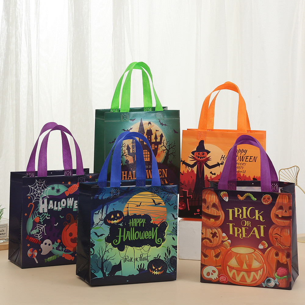 Sacola não tecida HALLOWEEN Saco de presente Saco de embalagem HAPPY HALLOWEEN HY5007