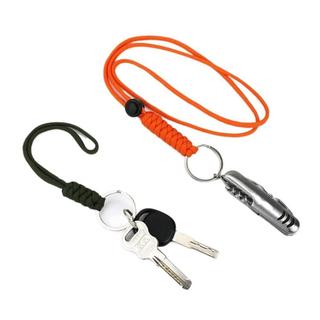 Chaveiro Paracord Tecido , Ferramenta De Sobrevivência , Cordão De Paraquedas , Fivela Ao Ar Livre , Pulseira , Corda , 