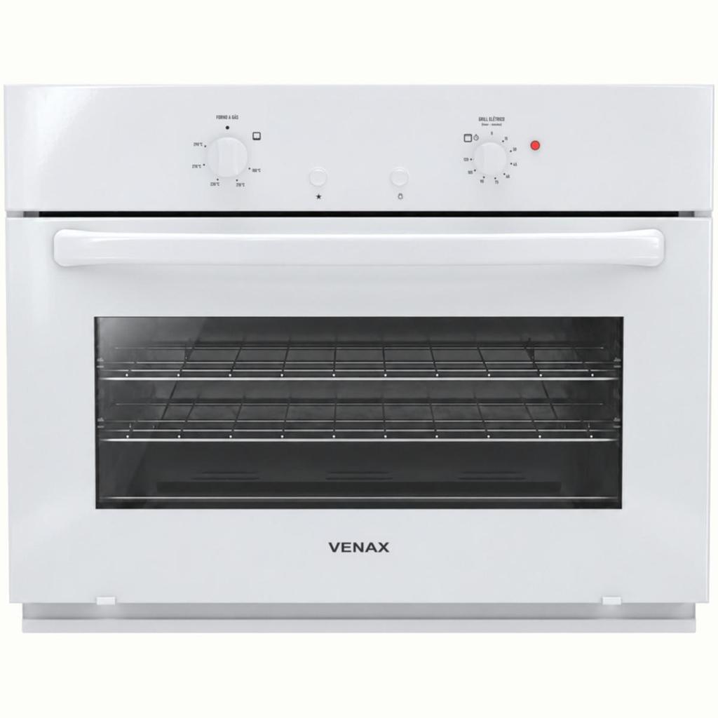 Forno de Embutir a Gas 90L Bianco GIIi Gas Glp