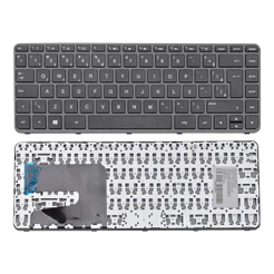 Teclado para Notebook compatível com Hp Part Number PK1314C1A28 ABNT2 - UK Style