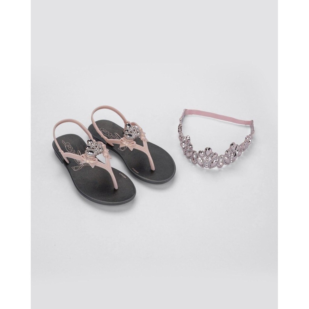 Sandália Infantil Grendha Bela Encantada com Tiara em Oferta na Shopee