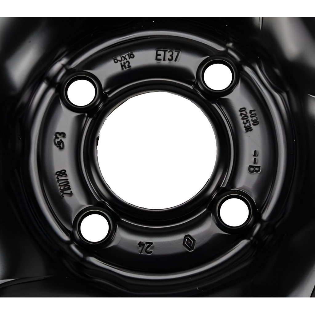 Roda Ferro Aro 16 Original Renault Sandero Logan 2