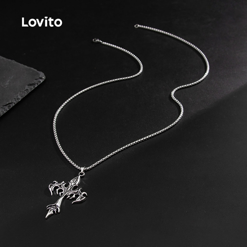 Lovito Colares de Estilo Rock LFASCS1780