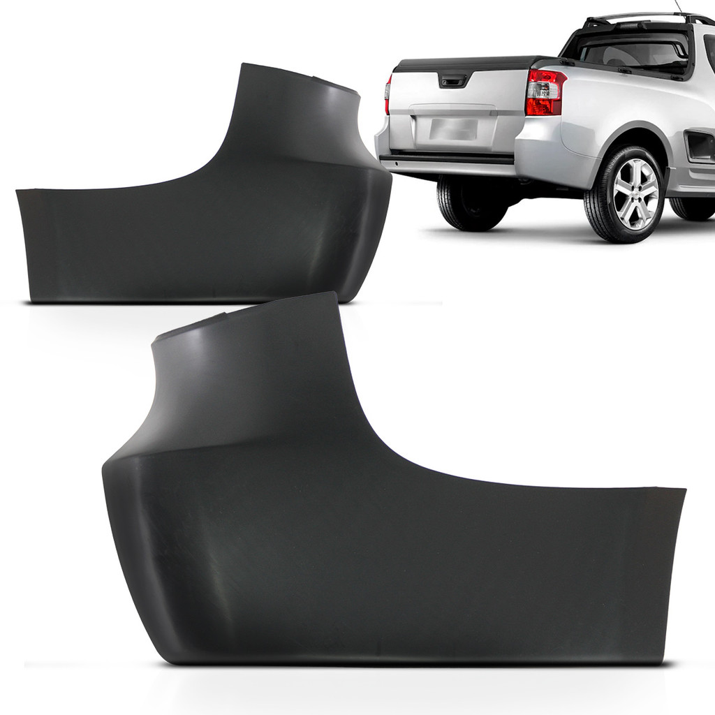 Par Ponteira Polaina Parachoque Traseiro Montana 11 12 2013 2014 2015 2016 2017 2018 2019 2020 2021 em Oferta na Shopee