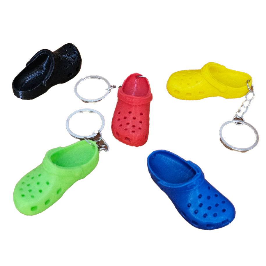 Kit 10/20/30/50pcs Lembrancinha Brinde Acessório Chaveiro Crocs Sapato - Várias Cores - Envio Rápido