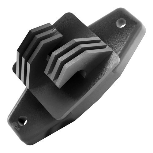 100un Isolador W Tradicional 74mm Cerca Elétrica Alta Resistência Uso Rural Preto Anti-UV Rural