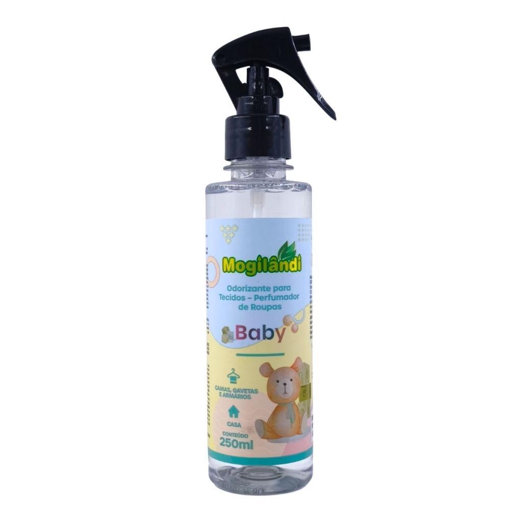 Odorizante para Tecidos Baby 250ml - Mogilândi em Oferta na Shopee