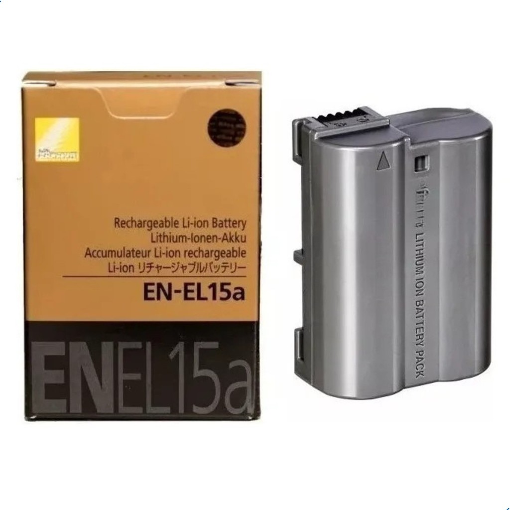 Bateria ENEL15a  1900mAh para Nikon D500, D750, D800, D810, D7000, D7100, D7200, D600, D610, V1