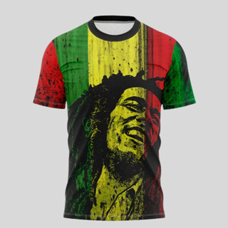 Camiseta masculina Bob Marley Camisa Chaviando Tudo Na Quebrada Reggae Jamaica Dry fit Personalizada em Oferta na Shopee