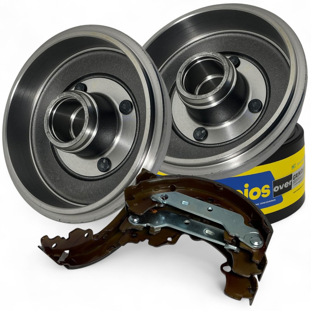 Kit Tambor Sapata Freio Traseiro Fiesta 2003 a 2014 EcoSport 2003 a 2013 Hipper Freios Frasle