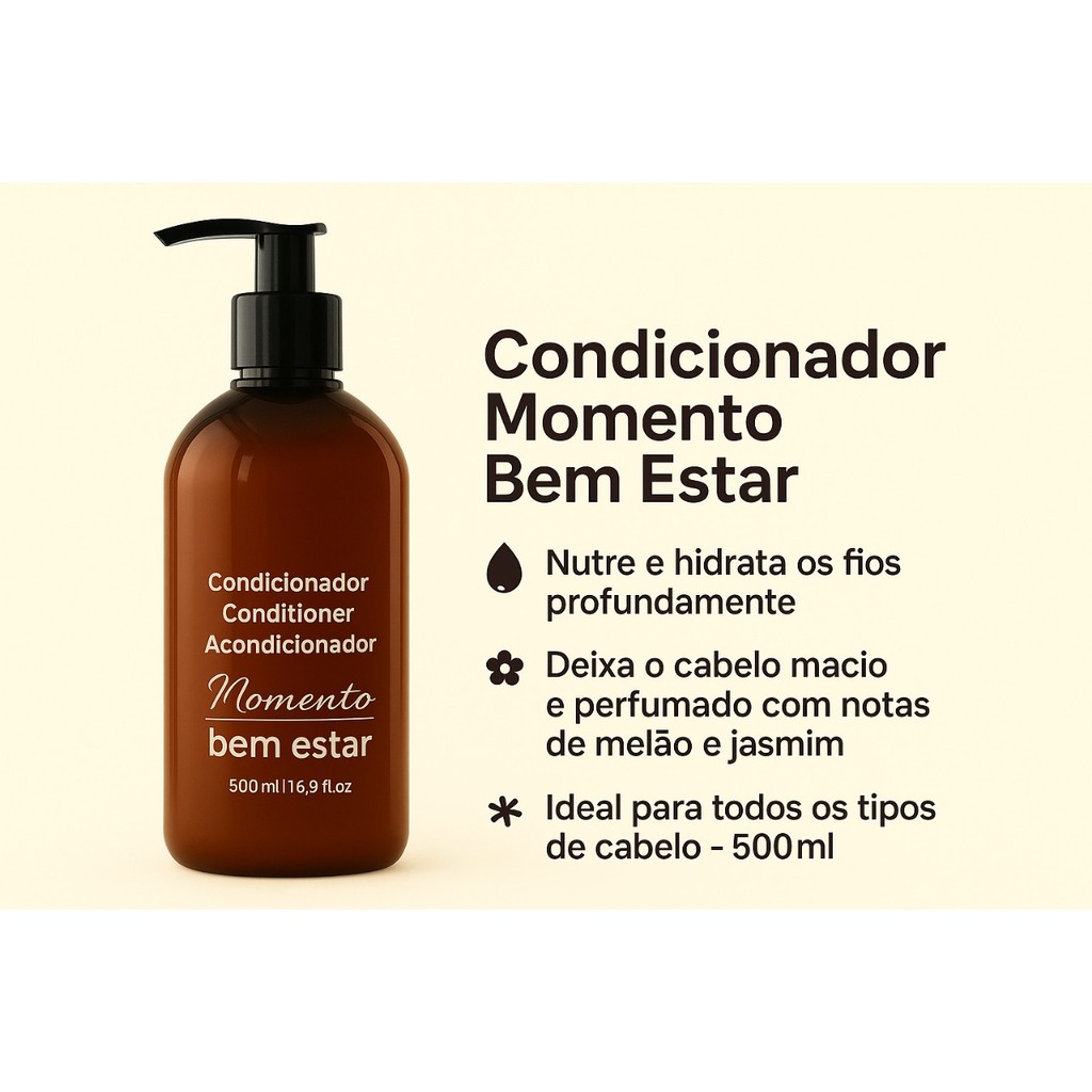Condicionador 500 ML Harus Melão E Jasmim - Vegetal - Válvula Pump Profissional em Oferta na Shopee