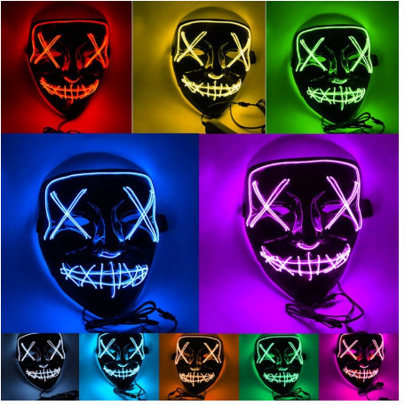 Máscara Led Halloween: Onde Comprar | BuscaProdutos