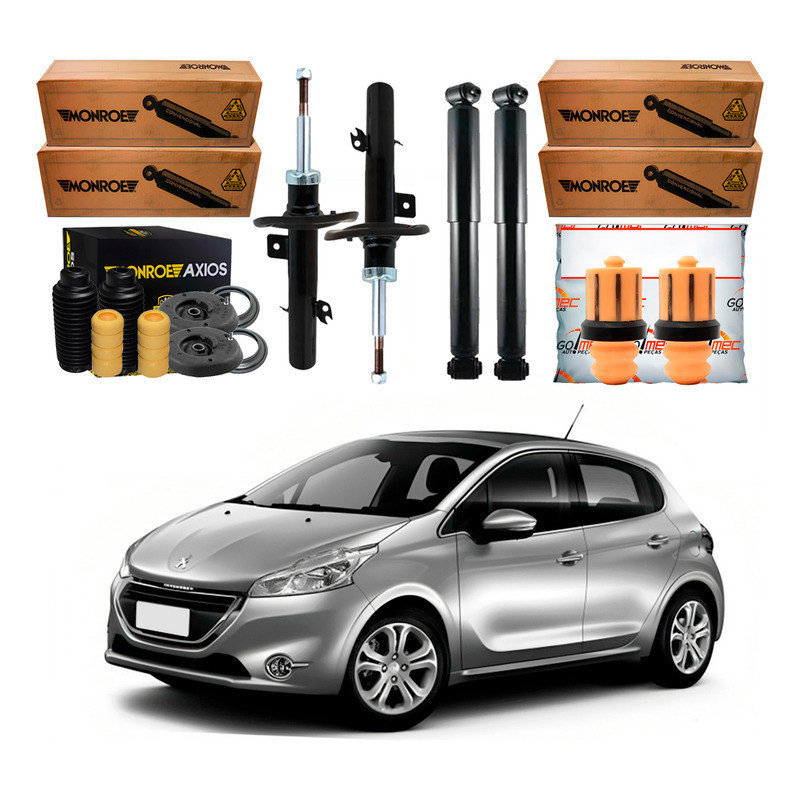 Amortecedor Dianteiro Traseiro 208 1.5 Manual 2013 A 2016 em Oferta na Shopee