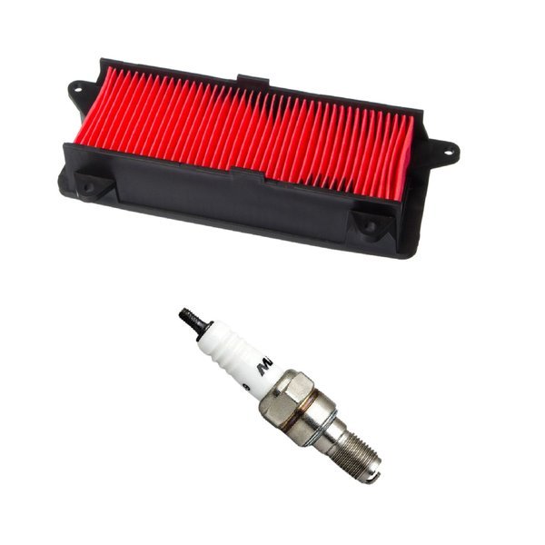 Kit Revisão Filtro ar + Vela Magnetron Honda Lead 110