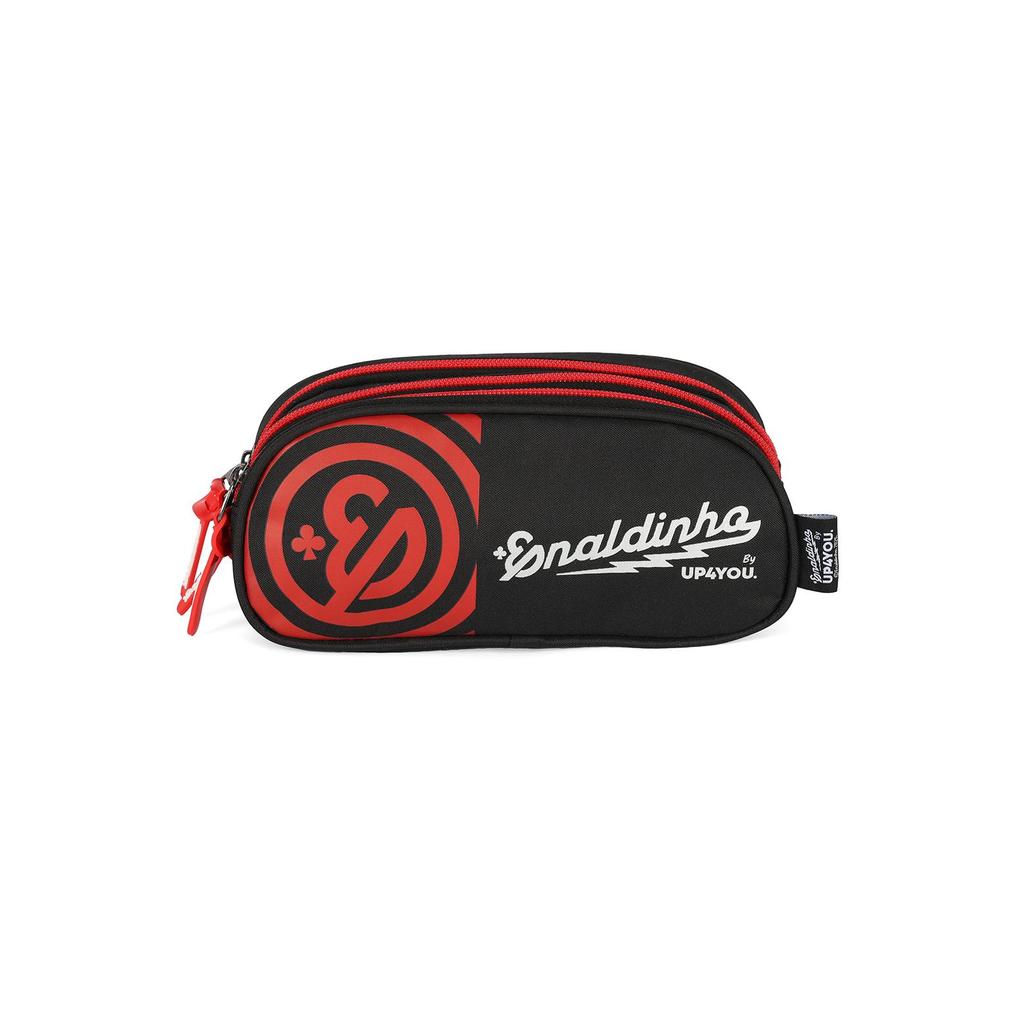 Estojo Triplo Juvenil Médio Enaldinho Up4you em Oferta na Shopee