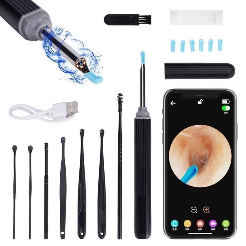 Limpador de Ouvido Inteligente Sem Fio WiFi Otoscópio Visual Limpador de Ouvido de Alta Precisão Mini Câmera Ferramenta