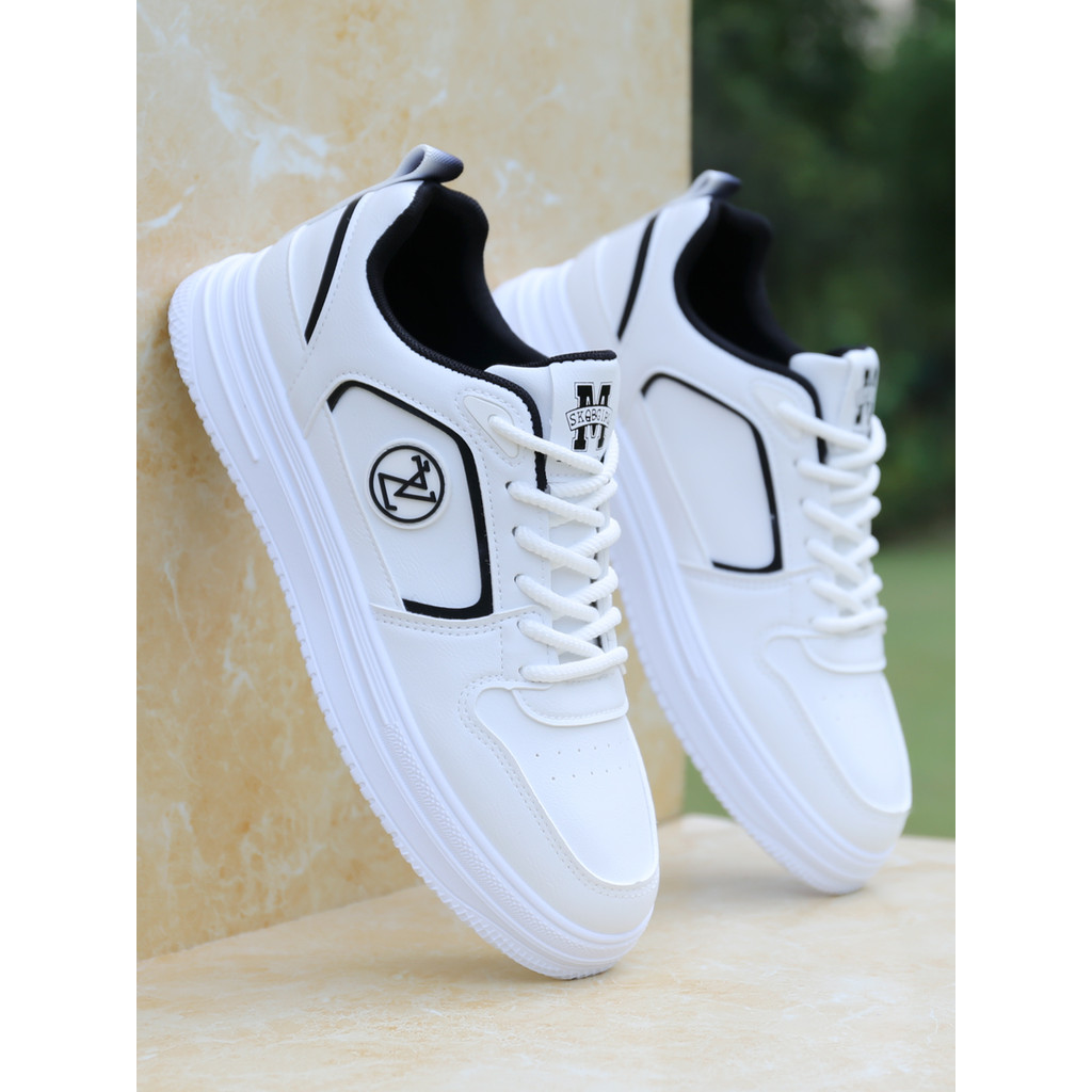 Sapatos masculinos outono 2025 novo estilo tênis respirável sapatos esportivos All-Match sapatos masculinos de sola maci