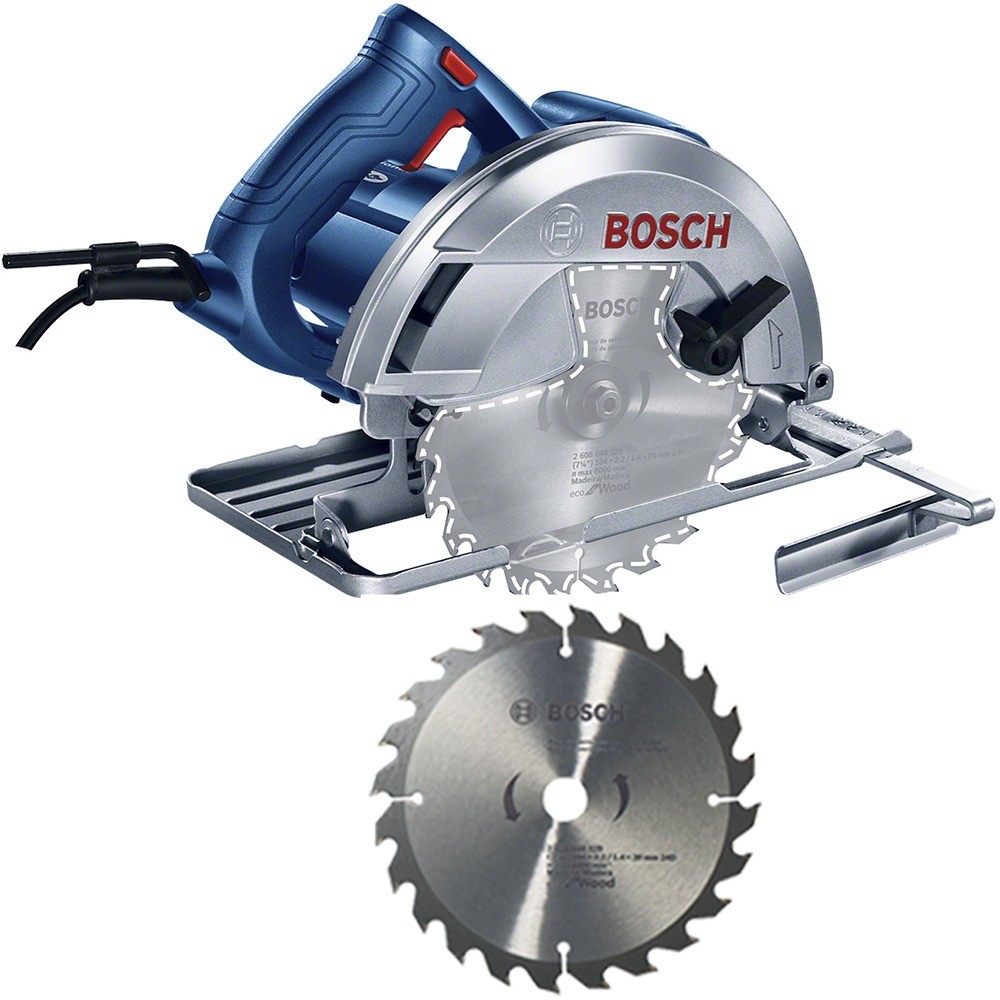 Serra circular para madeira 7.1/4" 1.500W com disco - GKS 150 Bosch