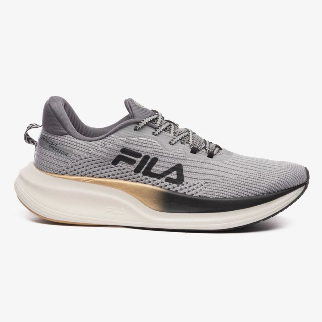 Tênis Fila Racer Speedzone Masculino Original Corrida Cinza