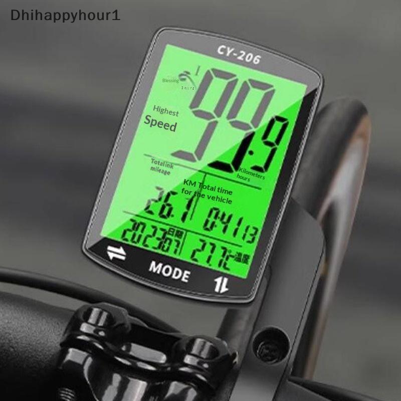 DHI GPS Velocímetro De Bicicleta Computador À Prova D'água 2.4 Polegadas Odômetro N