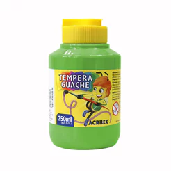 Tinta guache Verde Folha 250ml 510 Acrilex