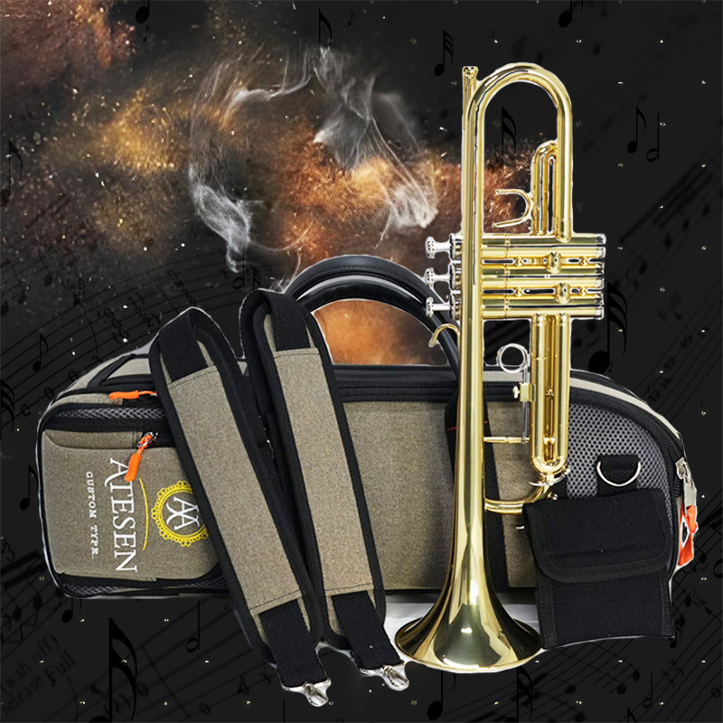 Genuíno Jinbao trompete JBTR-300 instrumentos musicais caídos B-Key crianças estudantes iniciantes desempenho profission