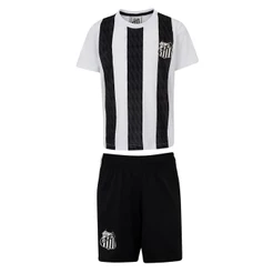 Uniforme Santos Infantil Conjunto Mini Craque Oficial Jr
