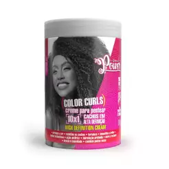 Creme para Pentear Color Curls Soul Power - Protege a Cor e Redefine os Cachos - 800g