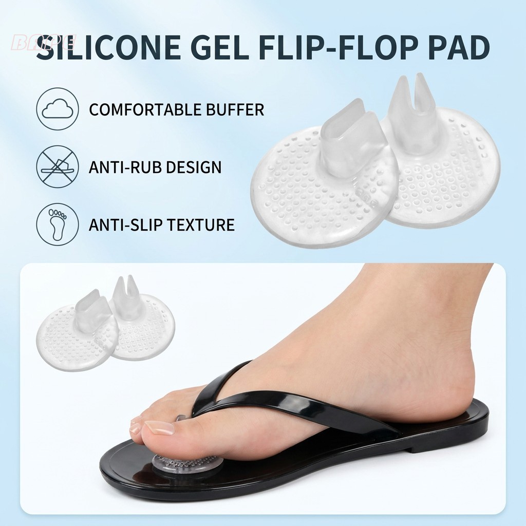 Protetores De Dedo Do Pé De Silicone Para Inserções De Alívio Da Dor Antifricção De Chinelos
