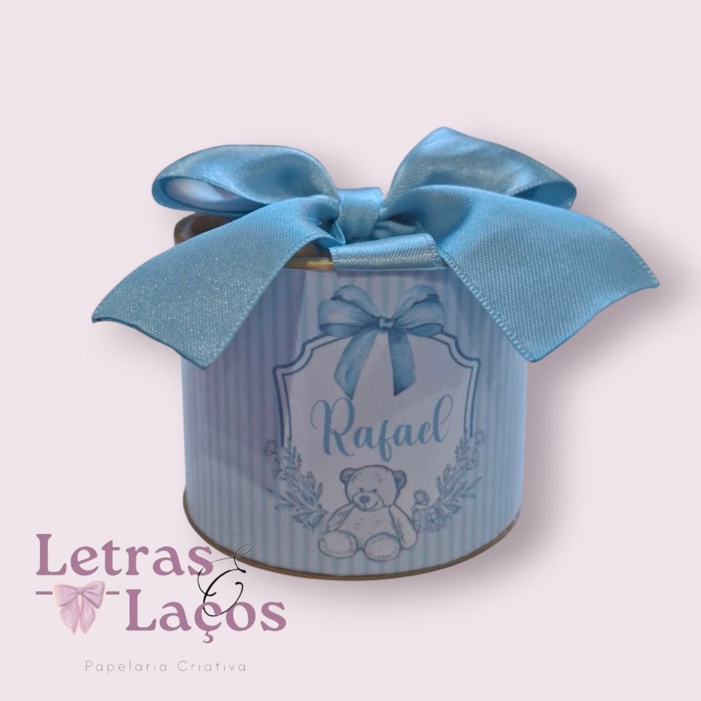 Kit tubolatas personalizadas • Lembrancinha maternidade | chá de bebê • 5x6 Fazemos qualquer tema