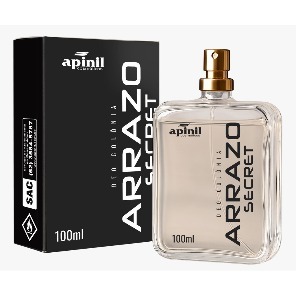 Perfume Masculino Deo Colônia arrazo 100ml Apinil