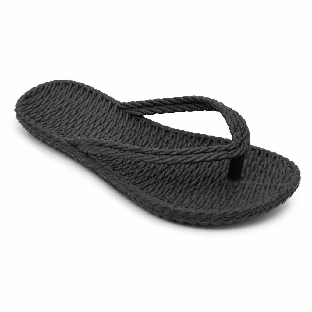 Sandália Feminina Casual Trançada Moda Verão Leve Antiderrapante Confortável