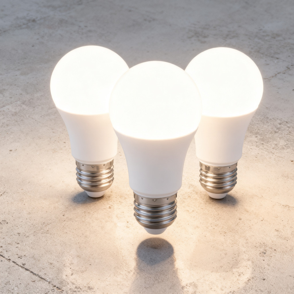 Kit 3 Lâmpadas LED Bulbo 30W Bivolt E27 Branca Fria 6500K Econômica — Achadinhos da Biiaa