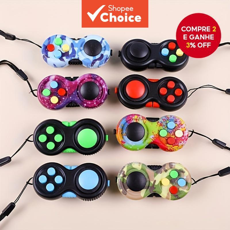 Original Fidget Pad Game Controller Toy Stress Relief Hand Para Tdah Autismo Crianças Adultos Presente De Formatura FIFA
