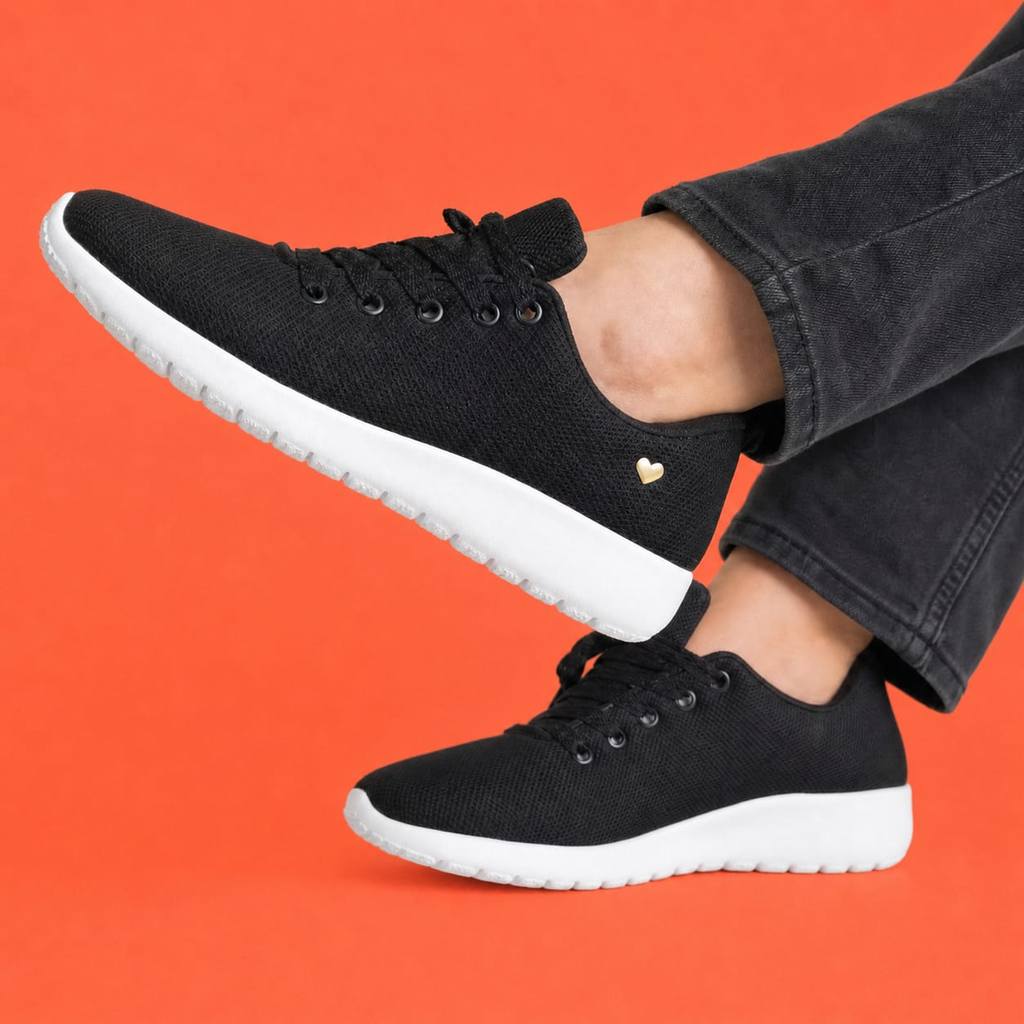 Tênis Feminino Casual Confortável Caminhada Dia a Dia Leve