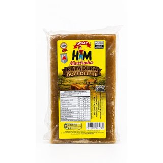 Rapadura c/ Doce de Leite  Mineirinha 500g - KIT C/ 02 UNIDADES