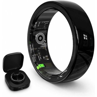 Anéis Inteligentes para Casais, Anéis de Saúde para Homens e Mulheres, Monitoramento 24/7 de Frequência Cardíaca, Sono, 