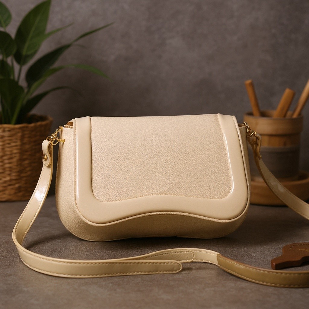 Bolsa de Ombro Feminina Espaçosa Alça Ajustável Trabalho Casual — Achadinhos Lili