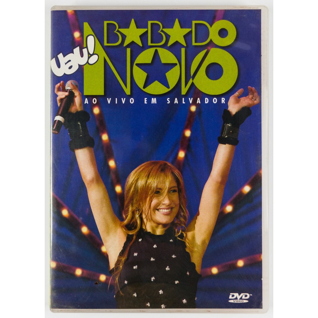 DVD Babado Novo Ao Vivo em Salvador Uau DVDM1221