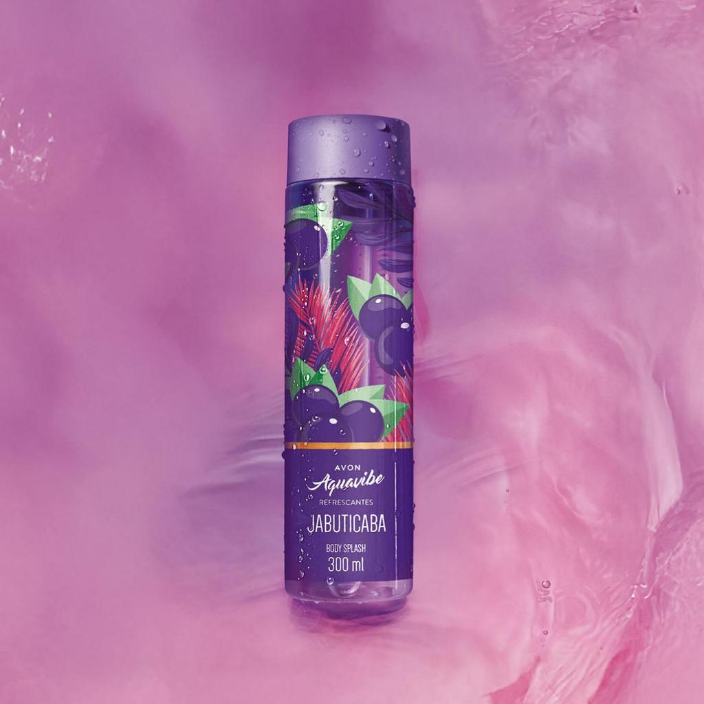 Body Splash Avon Aquavibe Jabuticaba 300ml — imagem 2 de 2