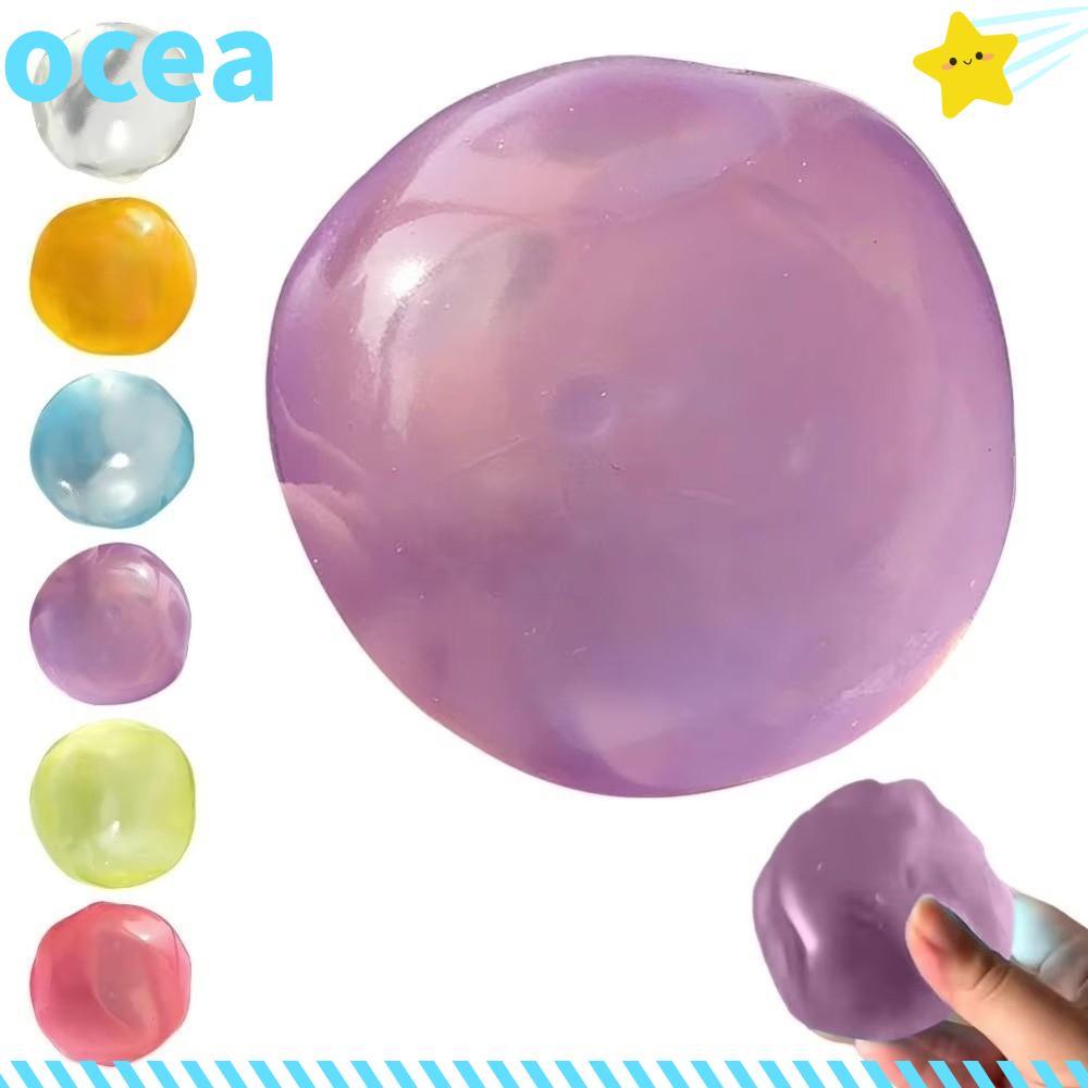 Brinquedos De Apertar De Maltose OCEA , Brinquedo De Recuperação Lenta De Plasticidade Transparente , Simulada Macia E