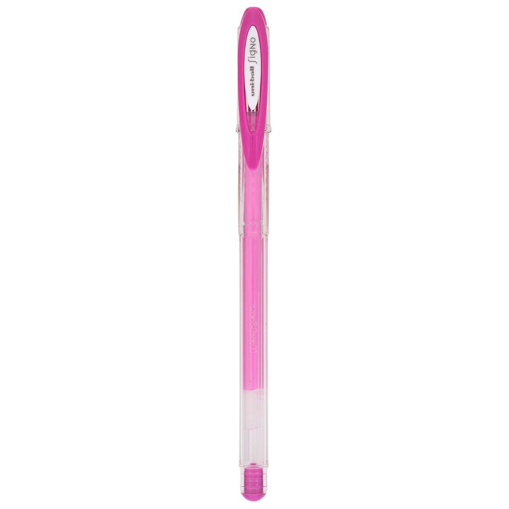 Caneta gel angelic signo 0.7mm UM-120AC Rosa Uni-Ball · foto 2