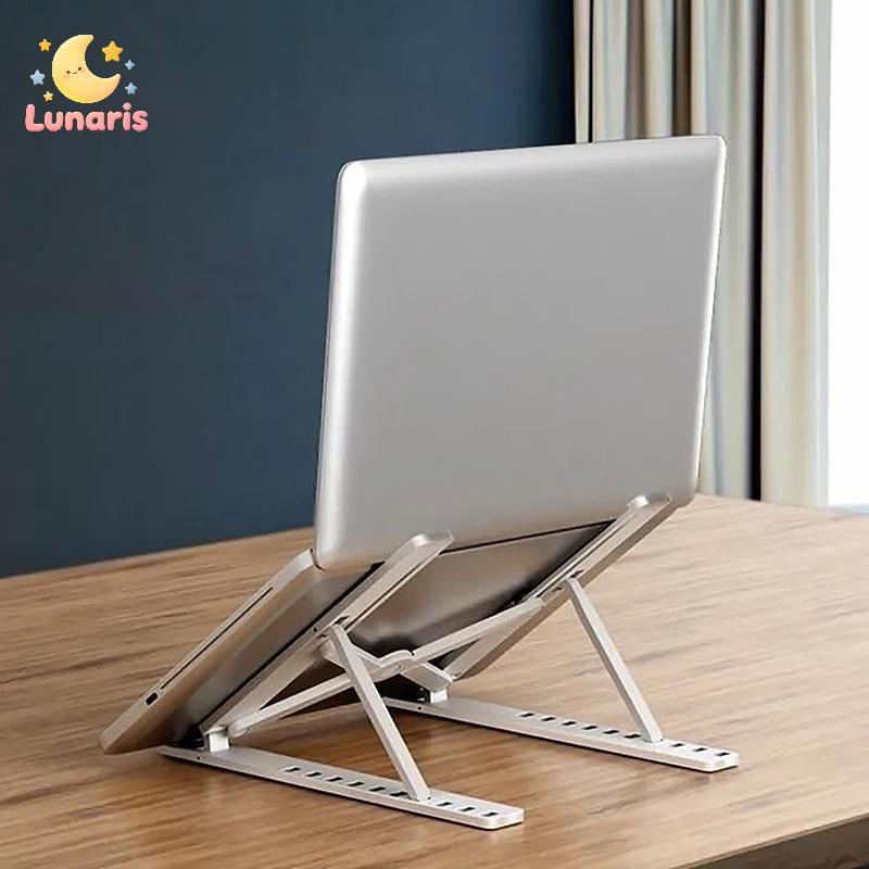 Lunaris Universal Portátil Suporte Ajustável Notebook Titular Para Antiderrapante Dobrável Base De Resfriamento Braet/Ta