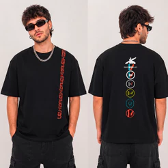 Camiseta Unissex Estampa Banda Rock Twenty One Pilots Streetwear Gótica Urbano Metal 100% Algodão Envio Rápido