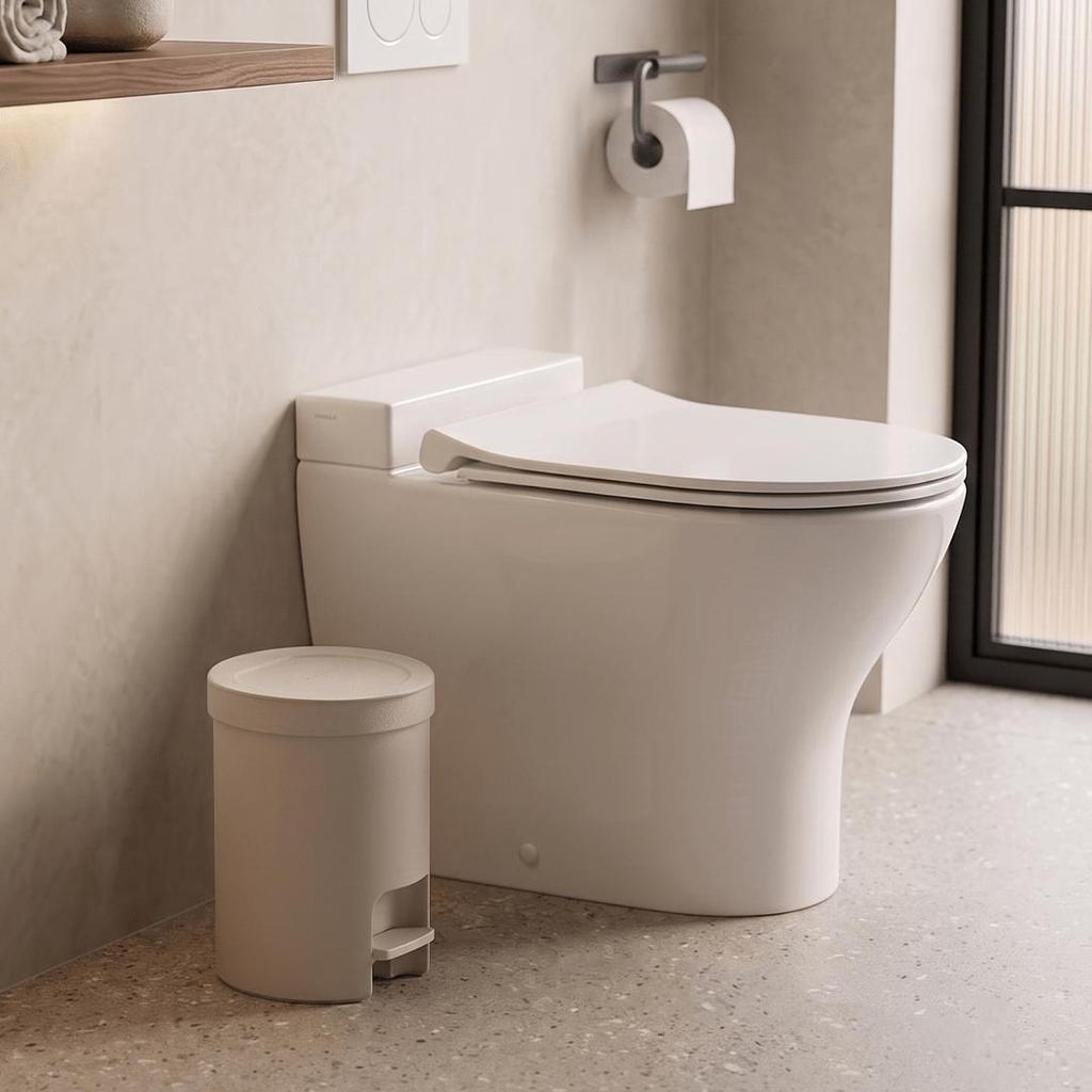 Lixeira 6 Litros Redonda com Pedal Ou Linha Trium