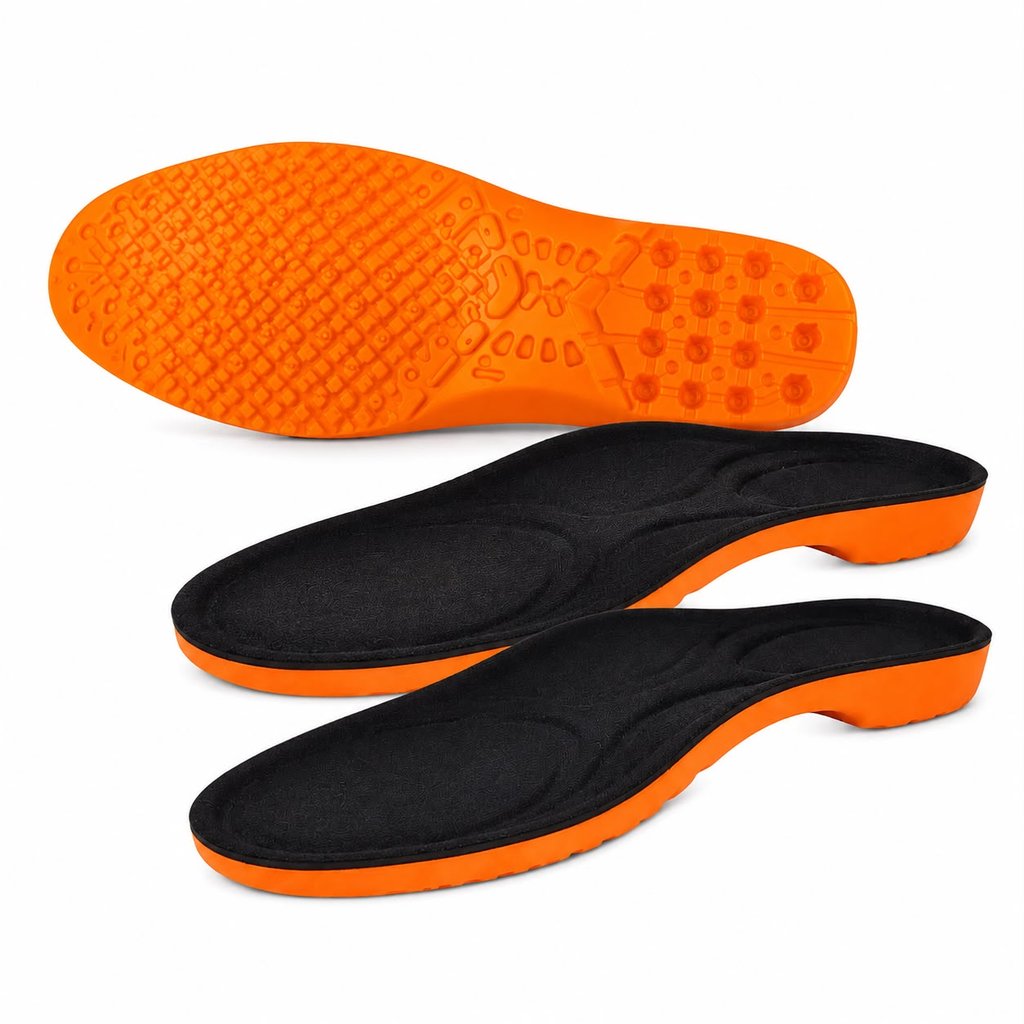 Palmilha Ortopédica Gel Anatômica Conforto PU Premium Promoção Envio Rápido