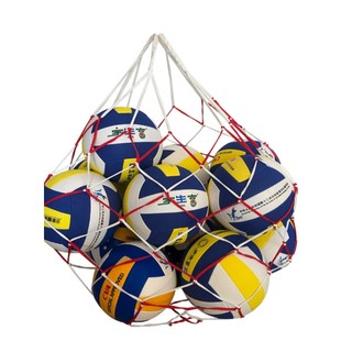 Rede de futebol rede de basquete saco de armazenamento de bolso de bola de bolso de rede grande pacote de bolso de