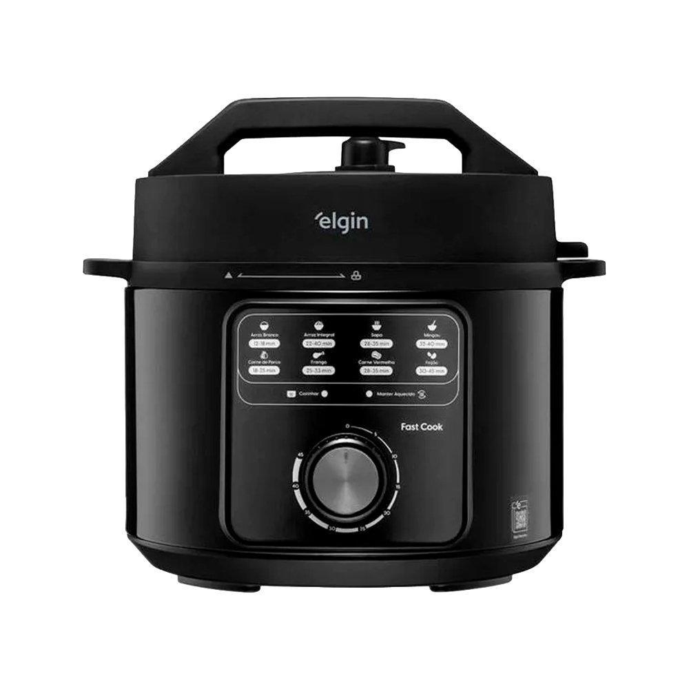 Panela Elétrica de Pressão Elgin Fast Cook - 4 Litros 900W Preto