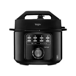 Panela Elétrica de Pressão Elgin Fast Cook - 4 Litros 900W Preto